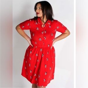 Mickey Mouse Button Front Dress by Cakeworthy for Disney - XL
